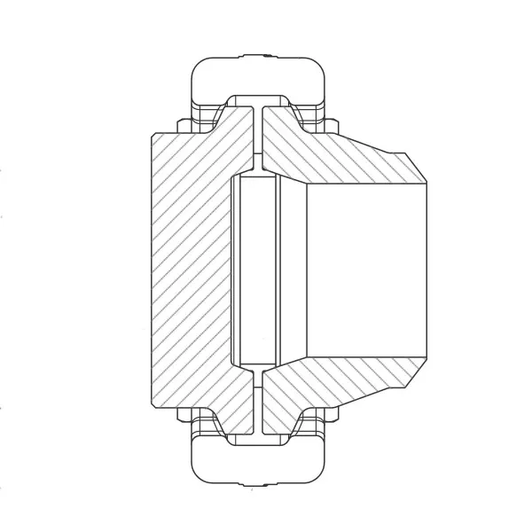 TPC Clamp Connector - Blind hub Sketch